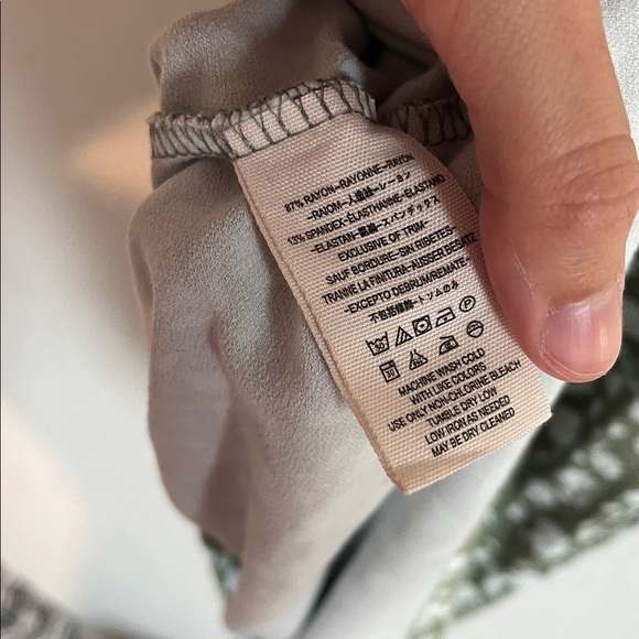 Free People Green Floral Open Back Midi Dress - Picture 10 of 10